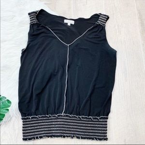 MJJP Pants - MJJP Black 2 Piece Pants Tank Top Lounge B1616 MJJP Pants - MJJP Black 2 Piece Pants Tank Top Lounge B1616